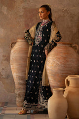 Velvet Fully Heavy Alternet Embroidered Suit