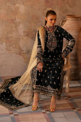 Velvet Fully Heavy Alternet Embroidered Suit