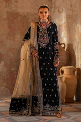 Velvet Fully Heavy Alternet Embroidered Suit
